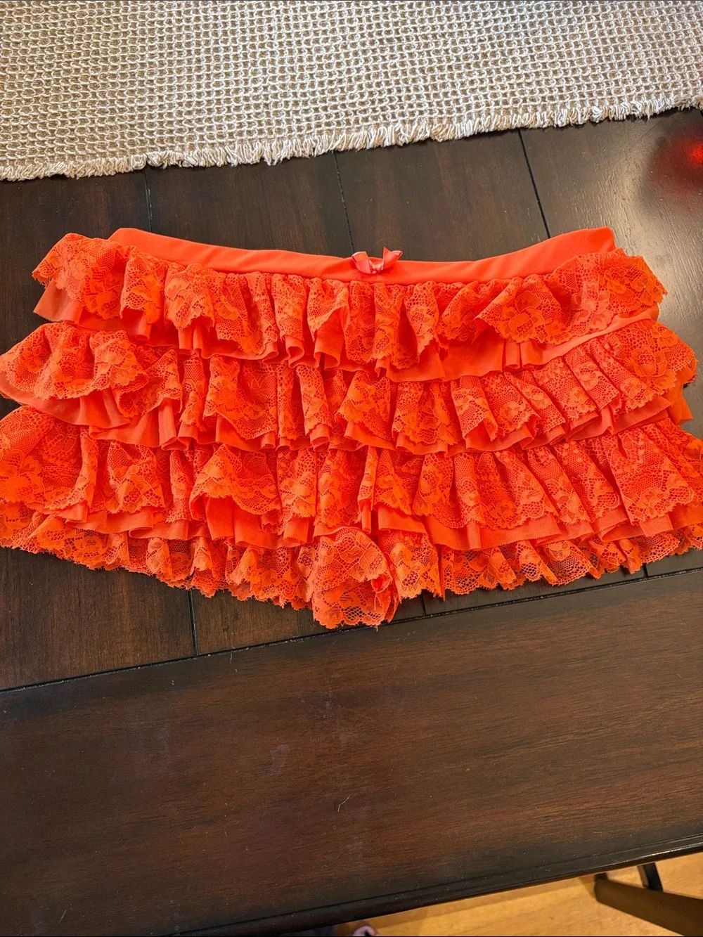 Orange Ruffle Bloomers - Picture 1 of 3